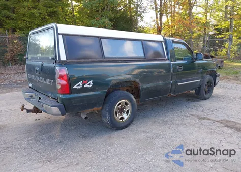 2004 Chevrolet Silverado 1500 z USA, uszkodzony, nr VIN 1GCEK14V84E154086